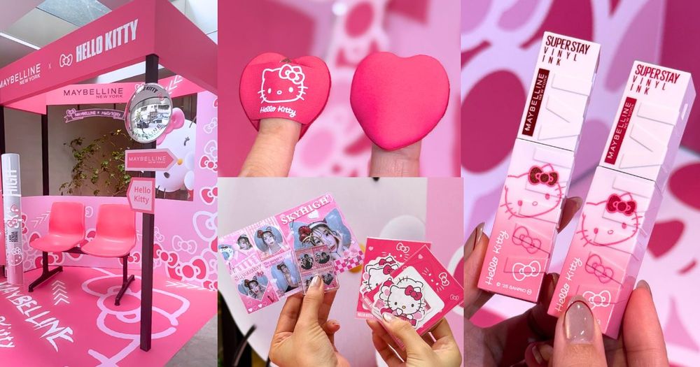 HELLO KITTY粉絲瘋掉！媚比琳聯手無嘴貓期間限定打卡點、限量聯名新品一次看！周邊贈品、打卡禮超可愛！-1