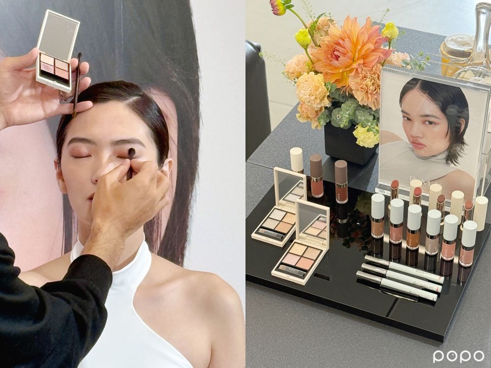 2026日本彩妝趨勢解析！RMK春妝新品首發「朦朧粉色＋時髦銀」90年代懷舊風崛起，淡顏必學眼妝技巧！-7