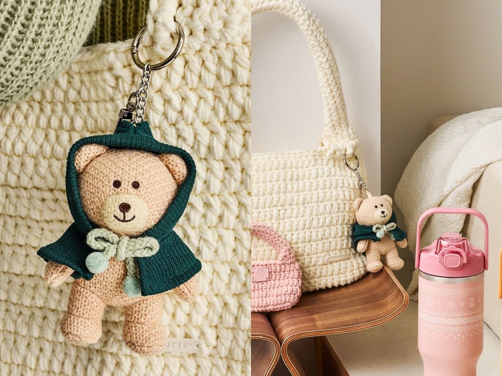 2025韓國星巴克冬季必買8大新品推薦！「毛衣花紋水壺、聖誕小熊玩偶、蝴蝶結水杯」韓妞都在搶！-8