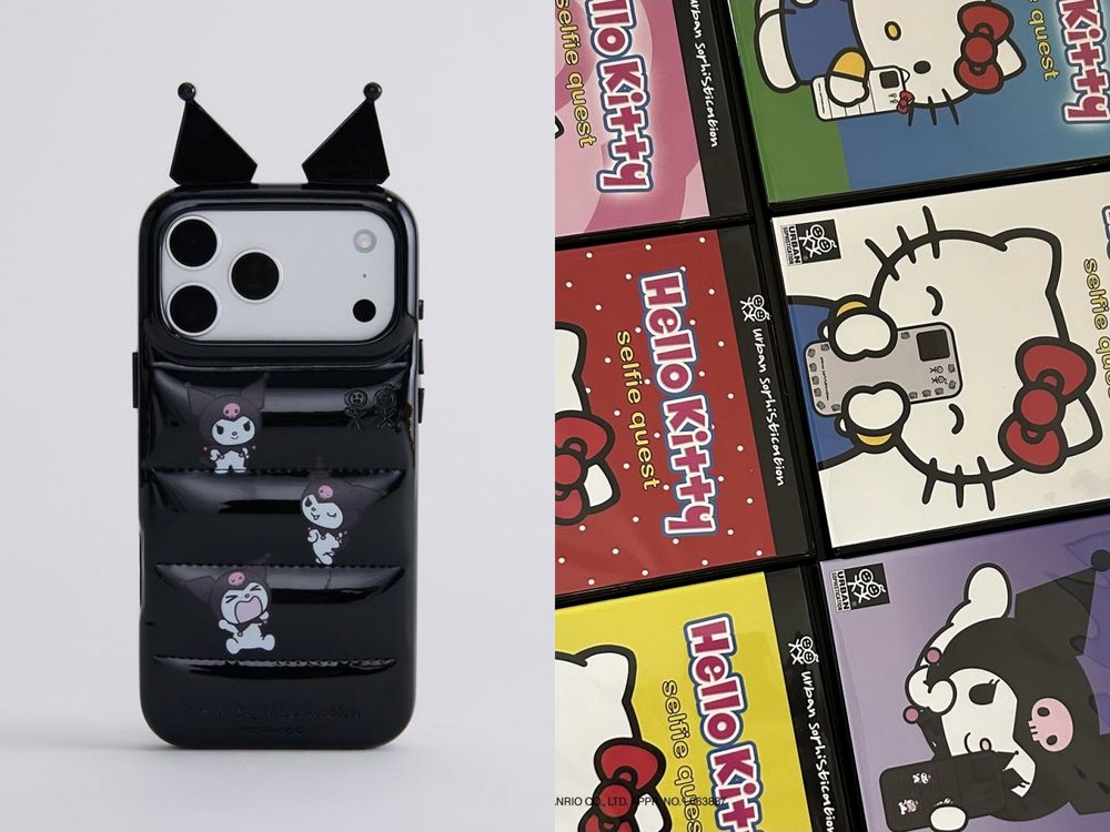 明星都瘋「羽絨手機殼」也推出Kitty聯名了！超卡哇伊Urban Sophistication三麗鷗手機殼、只在這有賣！-2