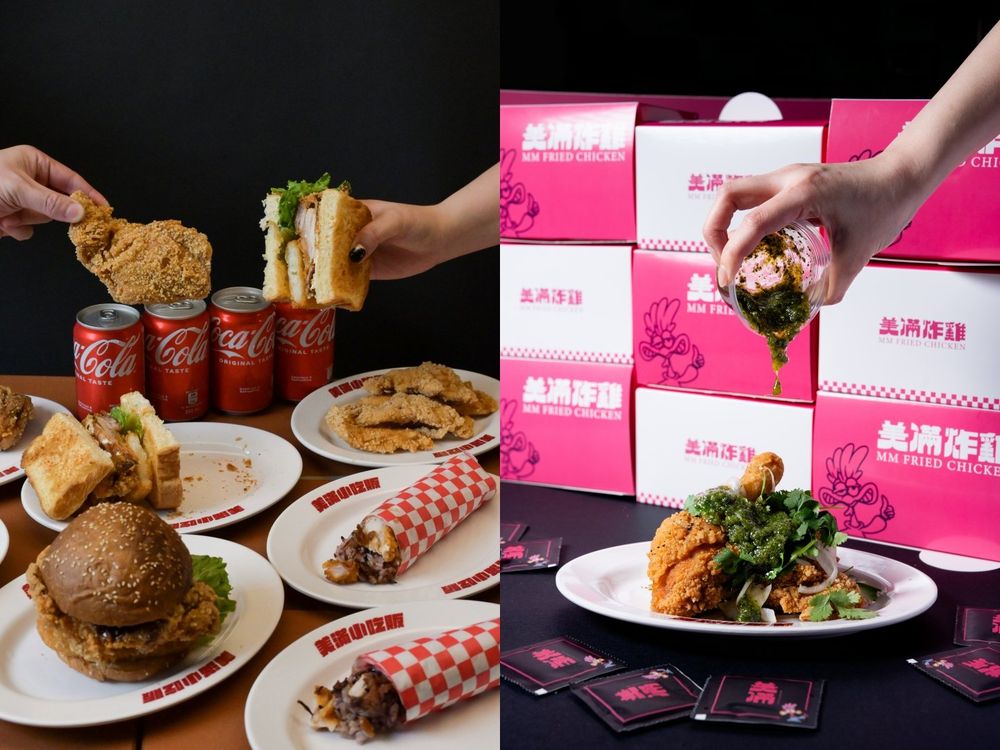 台南 「美滿炸雞」北部也吃得到！桃園環球A9獨家「炸雞飯捲」、社群爆紅香菜炸雞必吃一次看-4