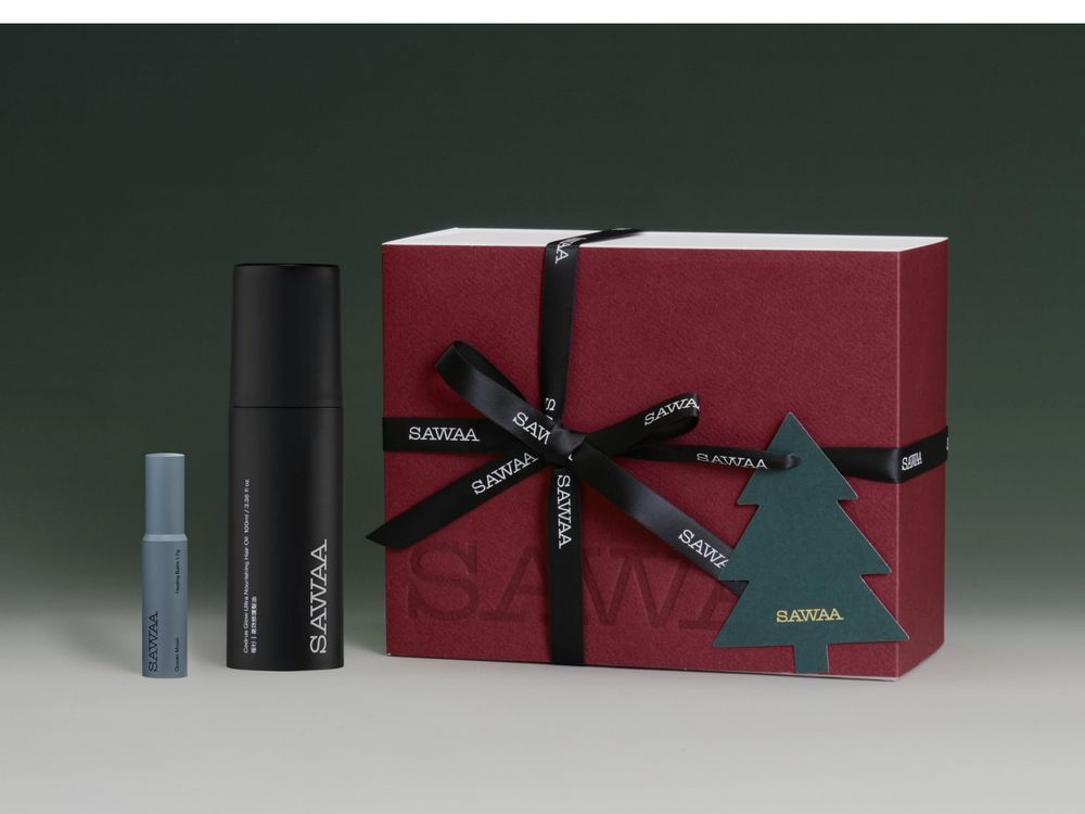 木質調香氛迷命定年末禮盒！SAWAA經典暖衫護髮油＋去角質沐浴露入組，全新「微光身體乳」睡前好眠必備！-10