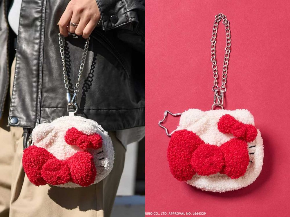 人氣日牌Freak’s Store推出Hello Kitty聯名！「大蝴蝶結遮住臉」Kitty吊飾、化妝包可愛瘋！-5