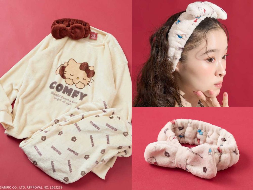 人氣日牌Freak’s Store推出Hello Kitty聯名！「大蝴蝶結遮住臉」Kitty吊飾、化妝包可愛瘋！-8