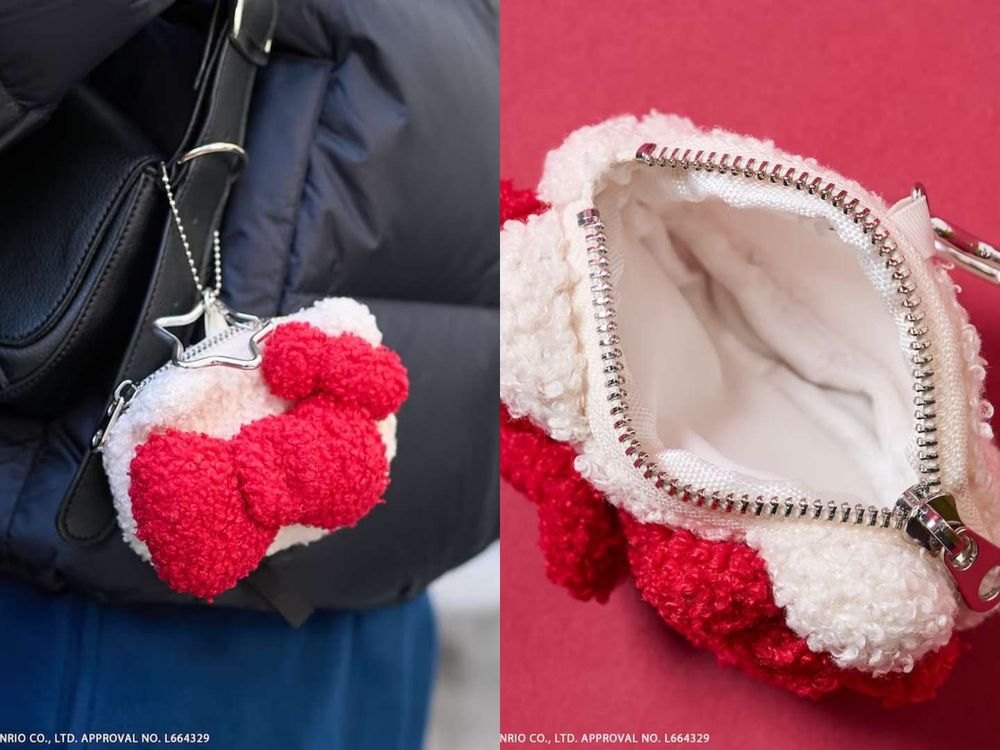 人氣日牌Freak’s Store推出Hello Kitty聯名！「大蝴蝶結遮住臉」Kitty吊飾、化妝包可愛瘋！-4