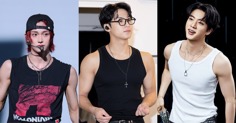 韓網熱議6位肩膀最性感的男偶像！珉奎「男友力」爆棚，元彬、Jin「肩膀流氓」全上榜！-1