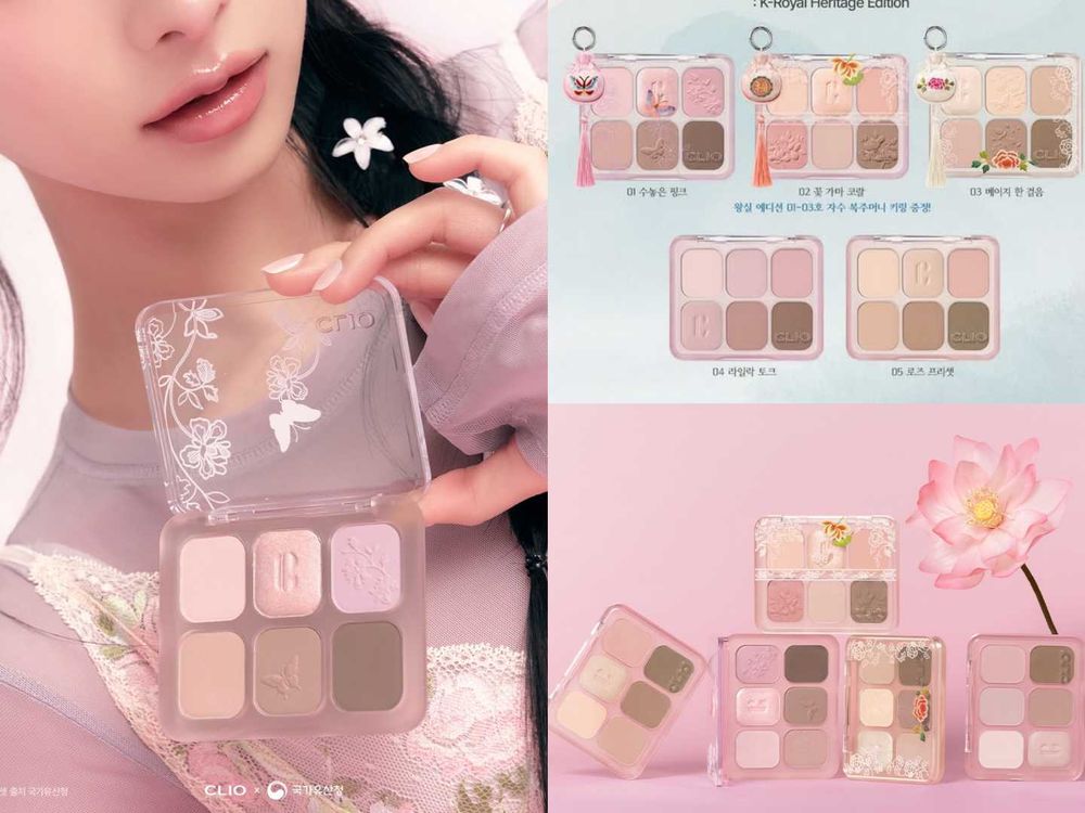 韓國王室柔霧美學降臨！CLIO「唯美宮廷風」國家遺產聯名彩妝登場，爆火韓團AllDay Project同款妝容完整解析！-11
