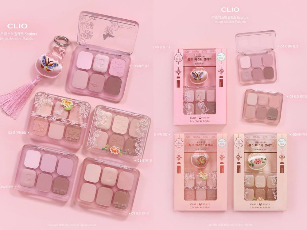 韓國王室柔霧美學降臨！CLIO「唯美宮廷風」國家遺產聯名彩妝登場，爆火韓團AllDay Project同款妝容完整解析！-14