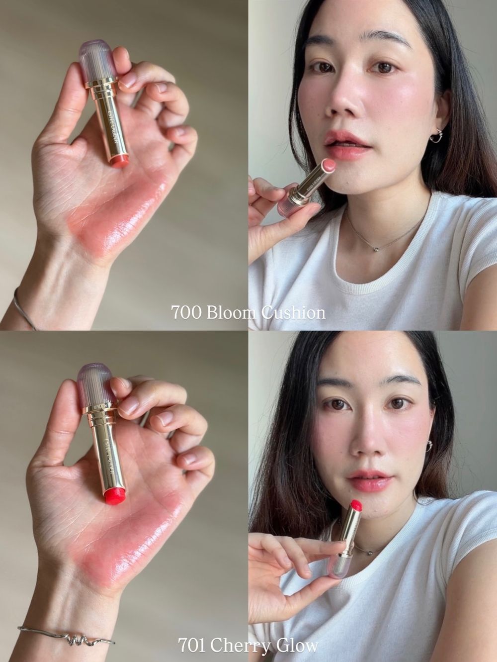 IU愛牌再推果凍唇天花板！雅詩蘭黛「粉保濕嫩唇膏」號稱沙漠乾唇救星，一抹融化潤澤，必收透明感寶寶藍、鮮嫩櫻花粉！-12