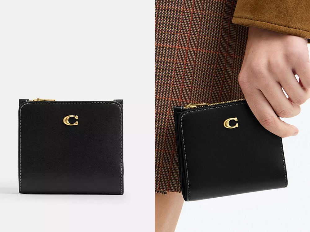 牛仔錢包被問爆！Coach六款「千元短夾」推薦！拉鍊雙摺短夾真的賣超好！-12
