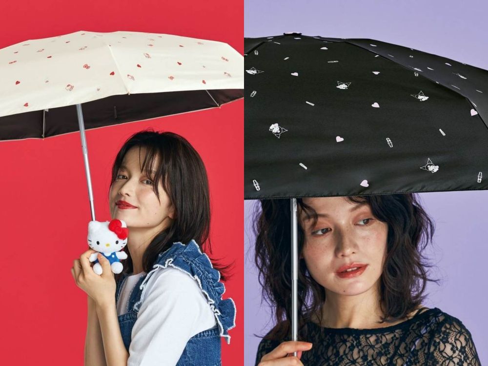 日本女生最愛雨傘品牌Wpc.跟三麗鷗聯名！「Kitty、大耳狗陽傘」超級可愛、想每天帶出門！-3