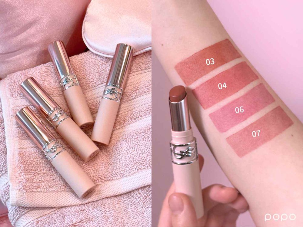 YSL直接把裸唇推到曖昧天花板！全新LOVENUDE煙霧唇膏登場，一抹絲滑柔霧像自帶法式濾鏡、太夢幻！-5