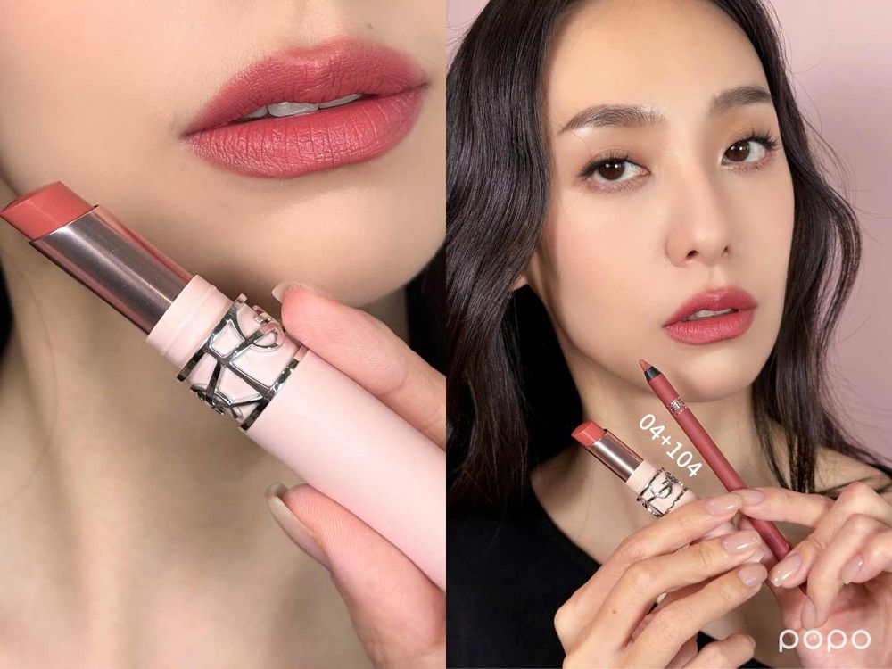 YSL直接把裸唇推到曖昧天花板！全新LOVENUDE煙霧唇膏登場，一抹絲滑柔霧像自帶法式濾鏡、太夢幻！-8