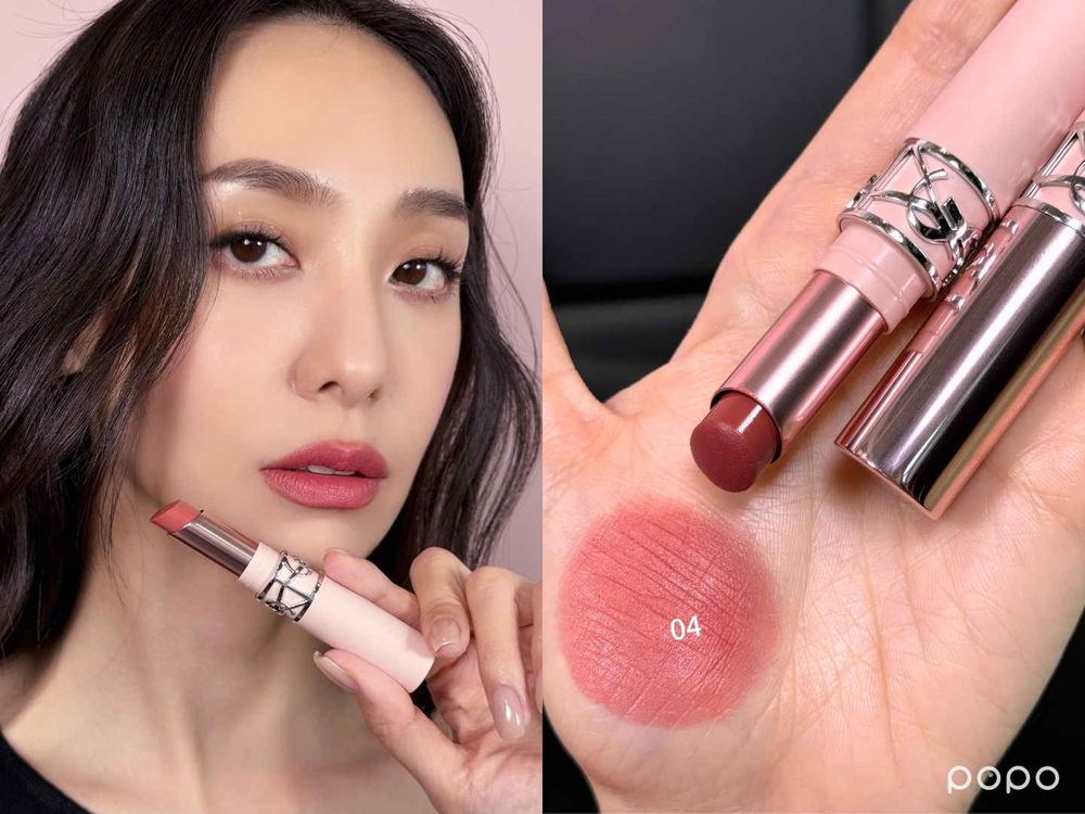 YSL直接把裸唇推到曖昧天花板！全新LOVENUDE煙霧唇膏登場，一抹絲滑柔霧像自帶法式濾鏡、太夢幻！-9