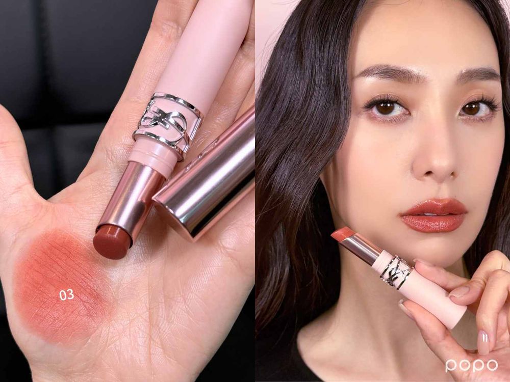 YSL直接把裸唇推到曖昧天花板！全新LOVENUDE煙霧唇膏登場，一抹絲滑柔霧像自帶法式濾鏡、太夢幻！-7