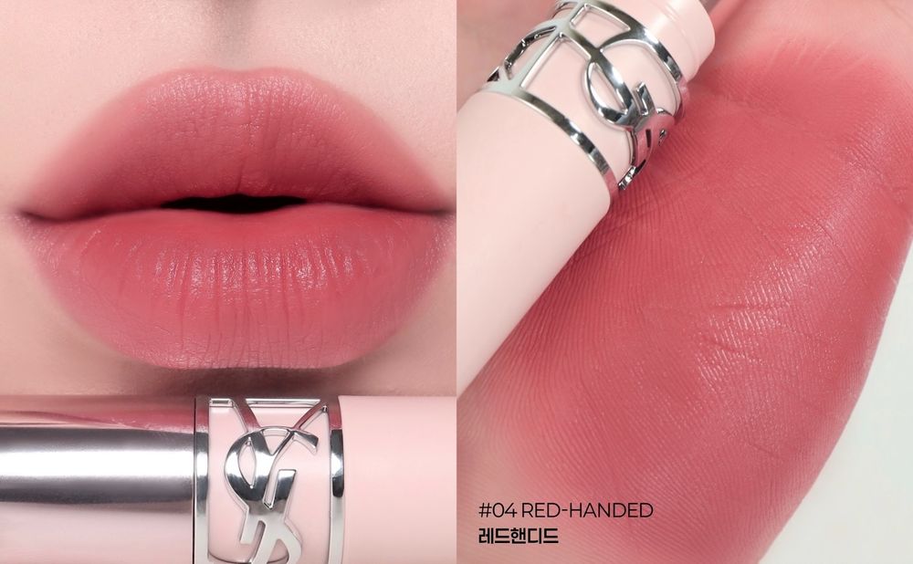 YSL直接把裸唇推到曖昧天花板！全新LOVENUDE煙霧唇膏登場，一抹絲滑柔霧像自帶法式濾鏡、太夢幻！-11