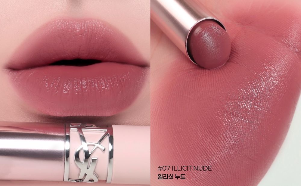 YSL直接把裸唇推到曖昧天花板！全新LOVENUDE煙霧唇膏登場，一抹絲滑柔霧像自帶法式濾鏡、太夢幻！-12