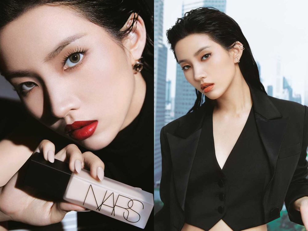 i-dle全團2026美妝版圖全面擴張！舒華亞曼尼、薇娟植村秀、小娟NARS強勢官宣，女團輕霧底妝正式制霸國際美妝圈！-8