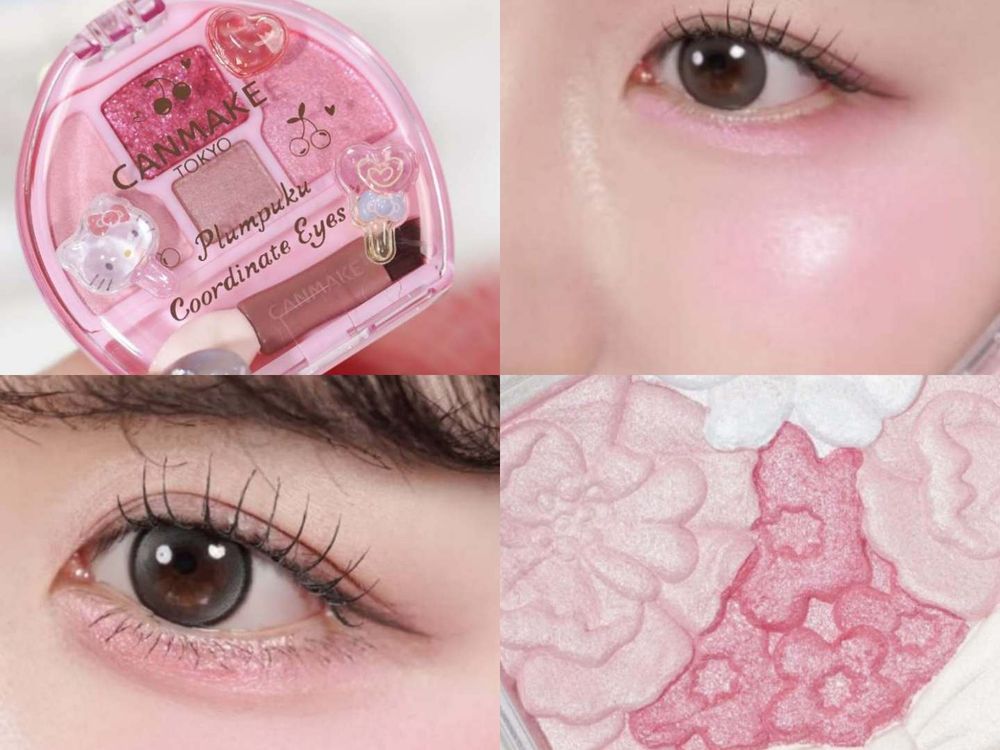 CANMAKE 2026早春限定「櫻桃妝」洗版全網！爆賣腮紅霜、臥蠶打亮、豐潤唇膏心動色號齊發，還有懶懶熊夢幻連動登場！-11