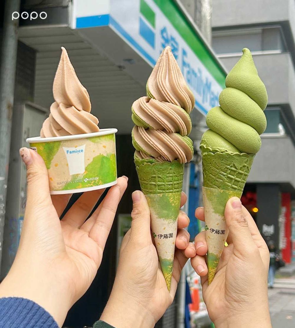 一支不用38元！全家3月最新「伊藤園抹茶霜淇淋」香氣超濃太療癒、還有聯名甜點要吃！-2