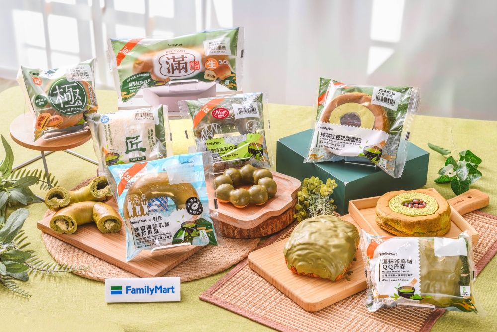 一支不用38元！全家3月最新「伊藤園抹茶霜淇淋」香氣超濃太療癒、還有聯名甜點要吃！-8