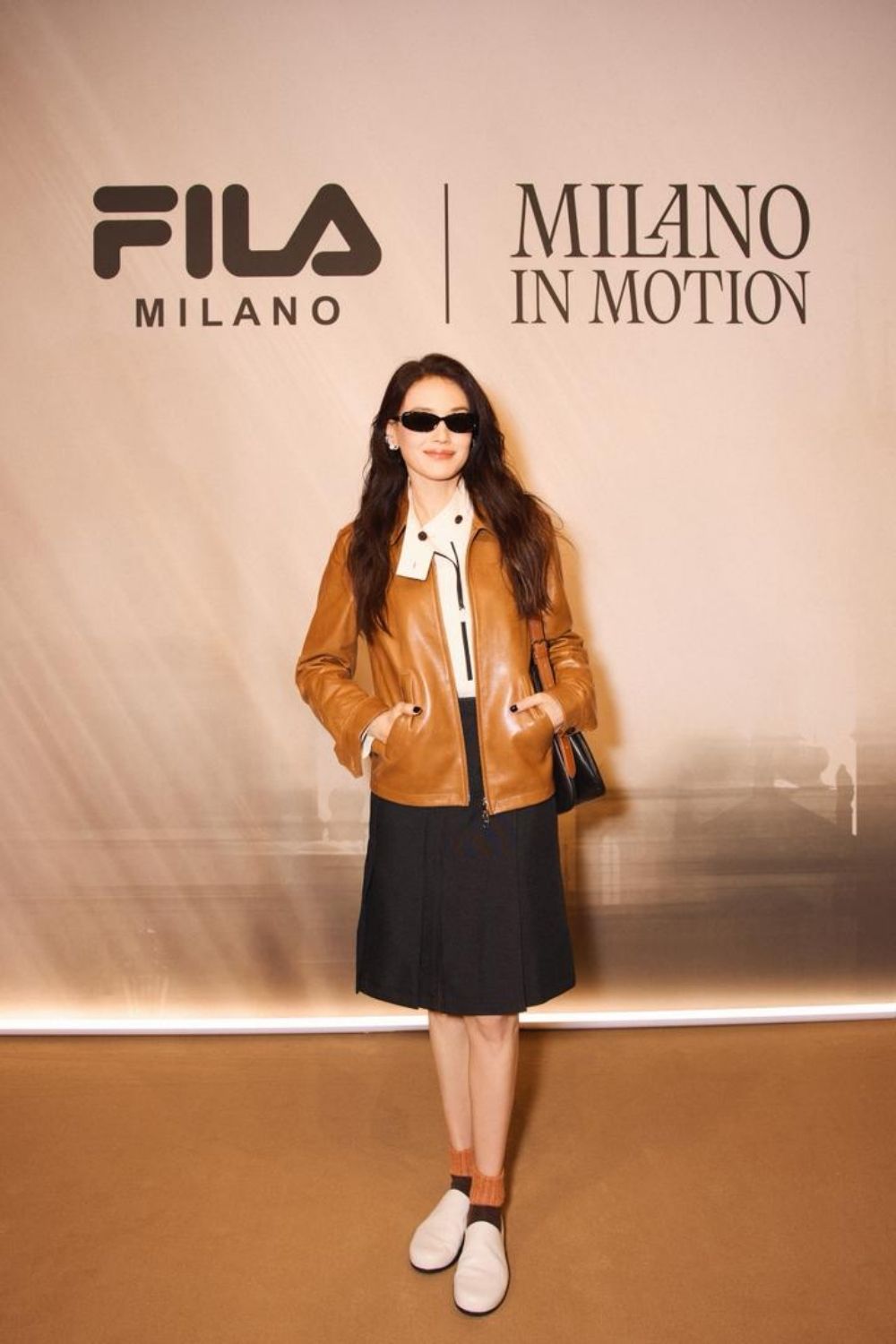 這組合只有FILA有！米蘭大秀「韓韶禧、舒淇」雙女神降臨！同款球鞋台灣買得到！-5