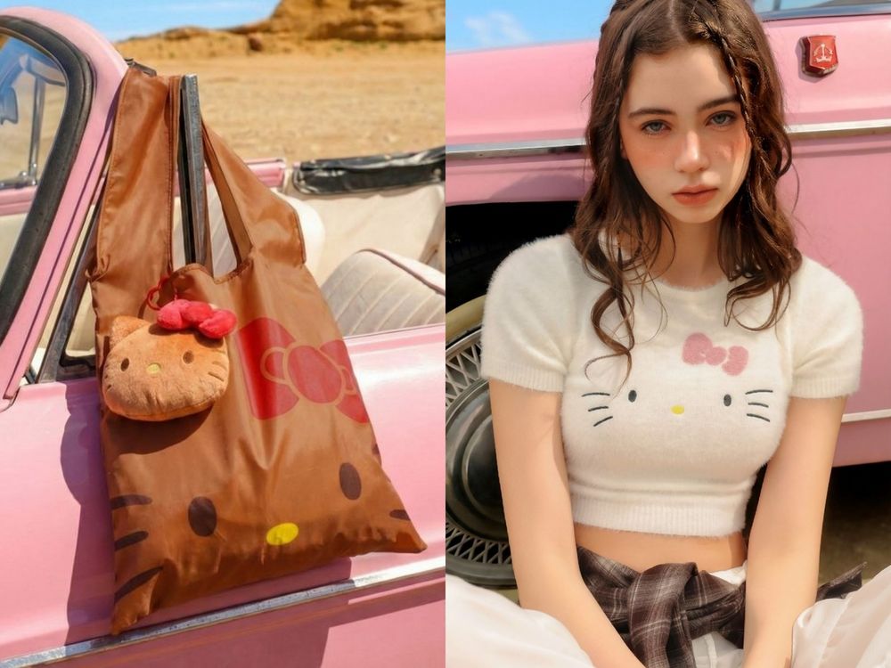 台灣買得到Kitty聯名有哪些？六大話題Kitty聯名品牌盤點！曬黑版、購物袋、小吊飾...會買到破產！-12