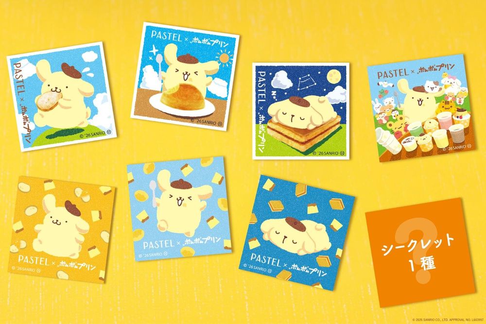 粉絲發瘋！超可愛布丁狗聯名「卡住圓屁屁布丁」Q到捨不得吃、還有呆萌「吃甜點布丁狗玩偶」要買！-9