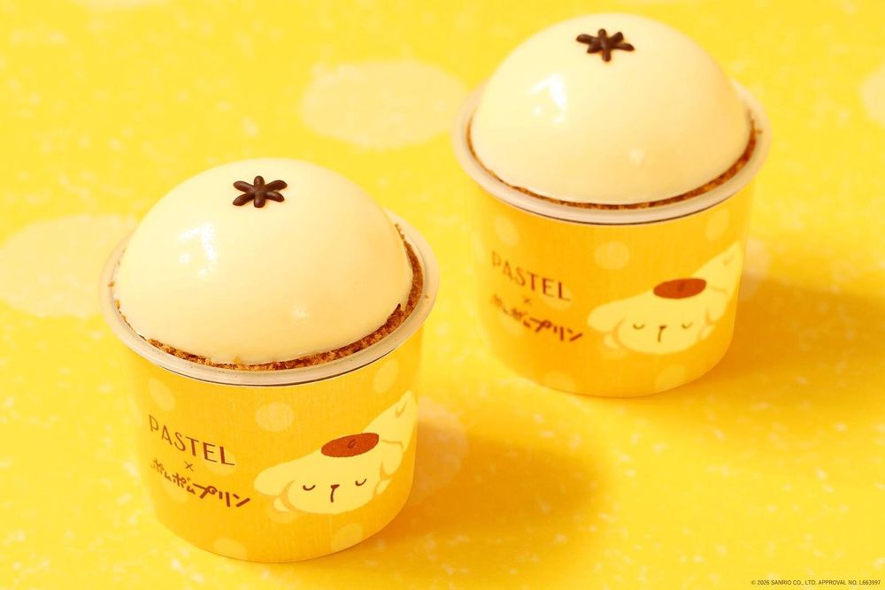 粉絲發瘋！超可愛布丁狗聯名「卡住圓屁屁布丁」Q到捨不得吃、還有呆萌「吃甜點布丁狗玩偶」要買！-12