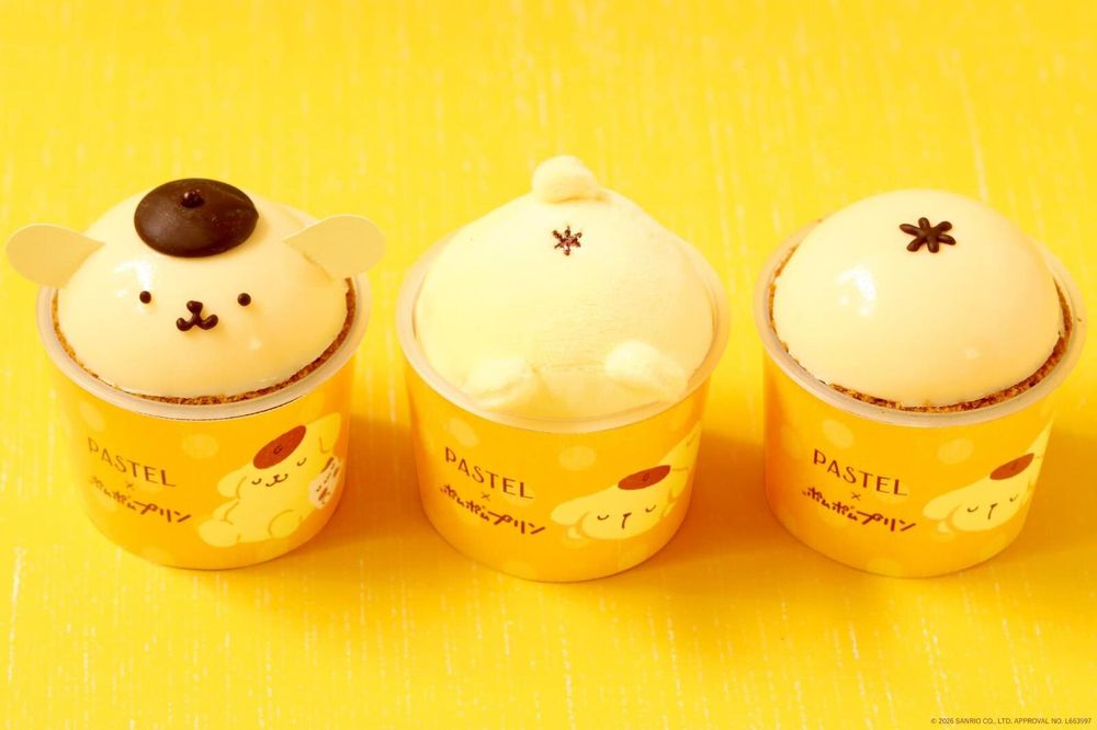 粉絲發瘋！超可愛布丁狗聯名「卡住圓屁屁布丁」Q到捨不得吃、還有呆萌「吃甜點布丁狗玩偶」要買！-20