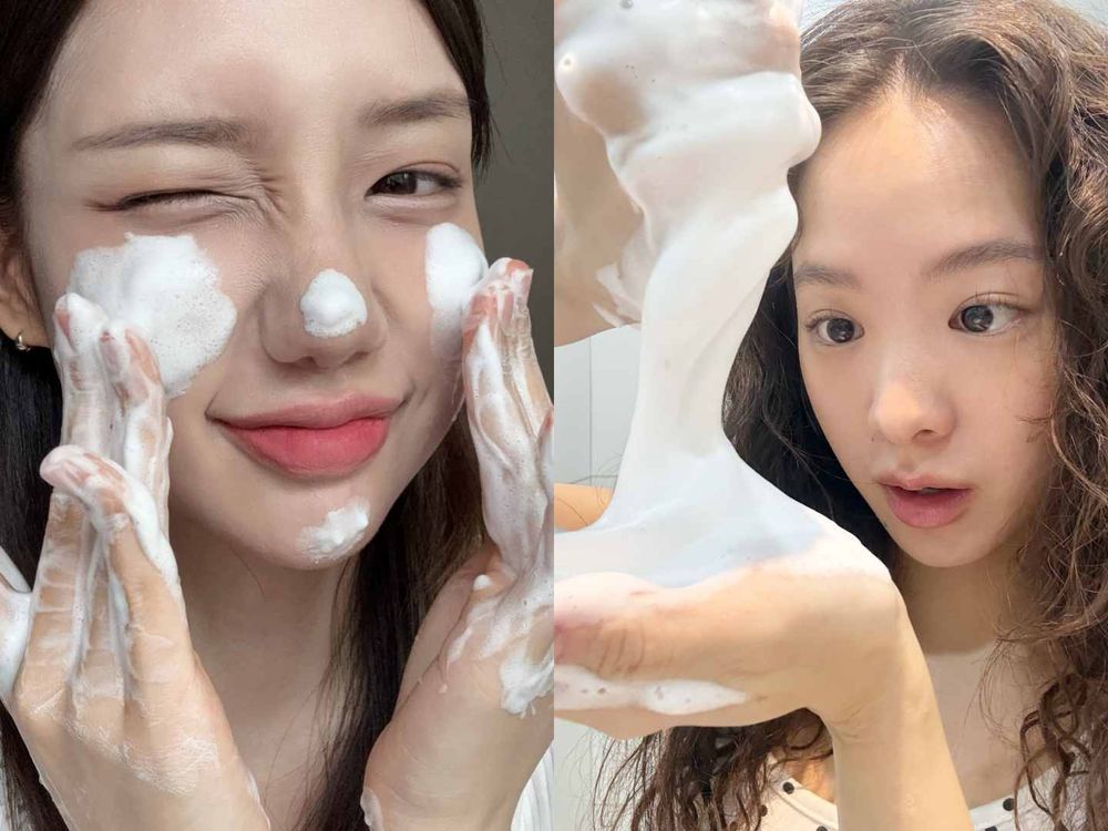 從清潔開始養出發光好膚質！韓女一試成主顧「神級洗面乳」推薦，Giselle素顏零瑕疵原來靠它撐場！-7