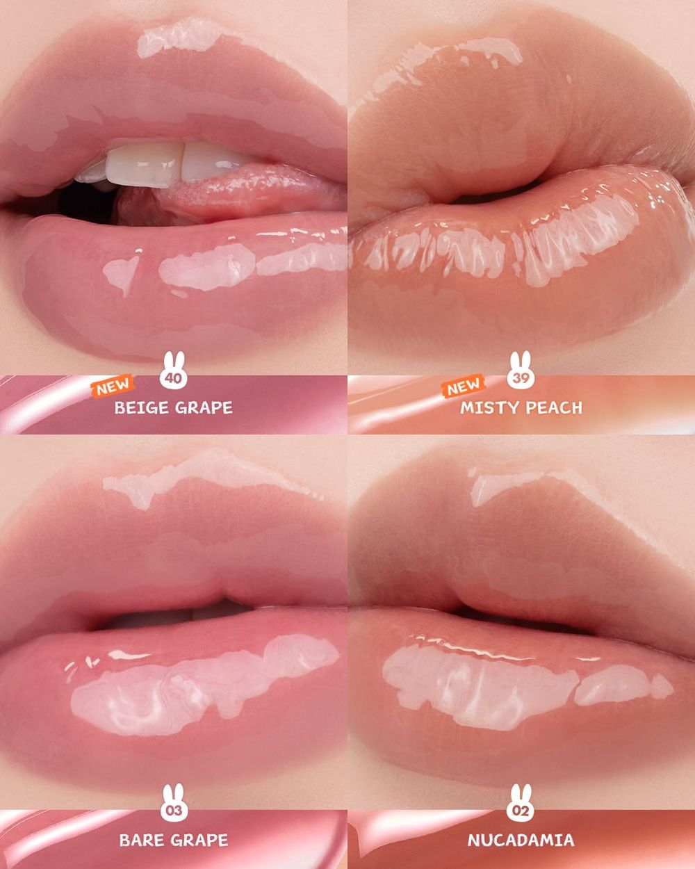 rom&nd x Miffy米飛兔文具店開張、萌到失控！爆賣果汁唇釉、糖果腮紅、6色打亮盤全員兔兔上線！-5