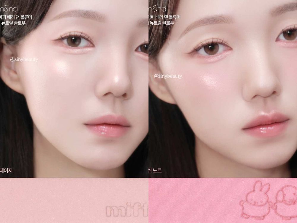 rom&nd x Miffy米飛兔文具店開張、萌到失控！爆賣果汁唇釉、糖果腮紅、6色打亮盤全員兔兔上線！-11