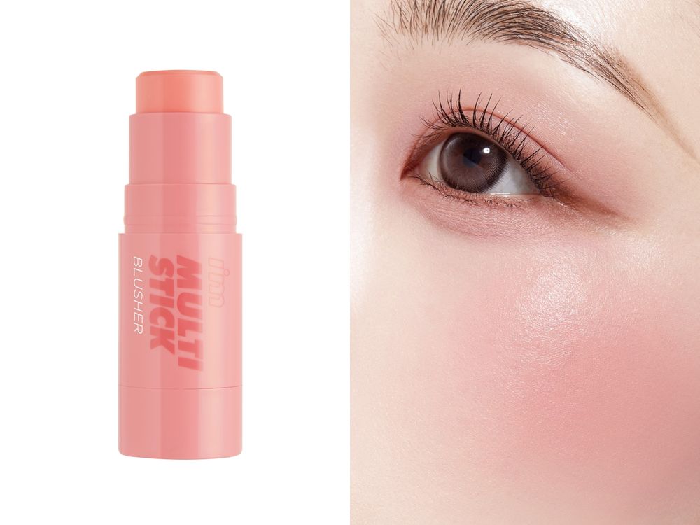 腮紅打亮眼影一次完成！I’M MEME「我愛嫩顏眼頰棒」水光＆奶霧兩種大勢妝感，一拍打造澎潤寶寶嫩肌！-3