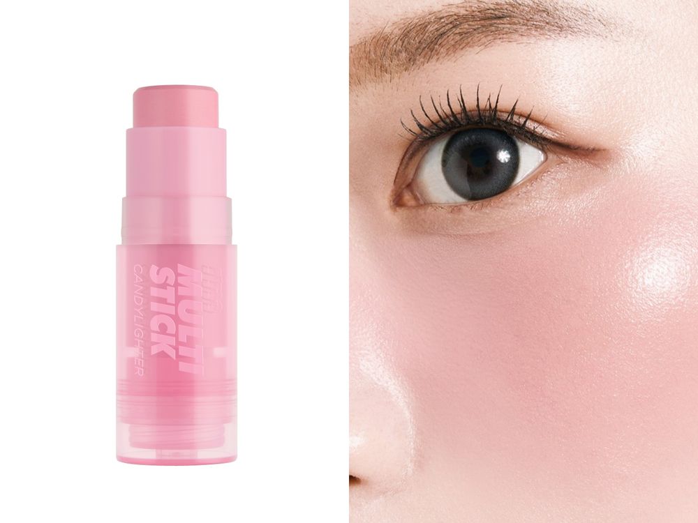 腮紅打亮眼影一次完成！I’M MEME「我愛嫩顏眼頰棒」水光＆奶霧兩種大勢妝感，一拍打造澎潤寶寶嫩肌！-5