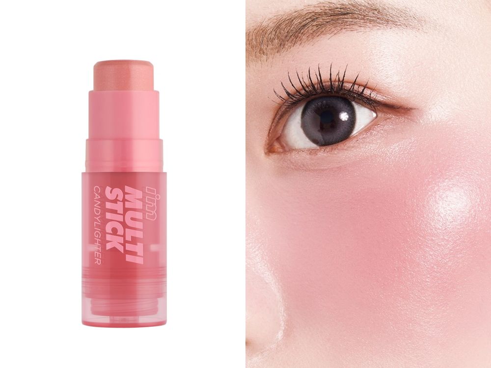 腮紅打亮眼影一次完成！I’M MEME「我愛嫩顏眼頰棒」水光＆奶霧兩種大勢妝感，一拍打造澎潤寶寶嫩肌！-6