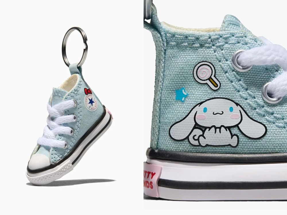 又來搶錢！CONVERSE三麗鷗聯名可愛爆炸！「滿滿Kitty、大耳狗」秒融化、台灣這天開賣！-10