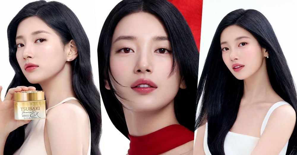 國民初戀秀智接棒李聖經！TSUBAKI思波綺官宣全新代言人，天使光秀髮全靠「金髮膜」，一抹即沖也能讓頭髮柔亮滑順！-1