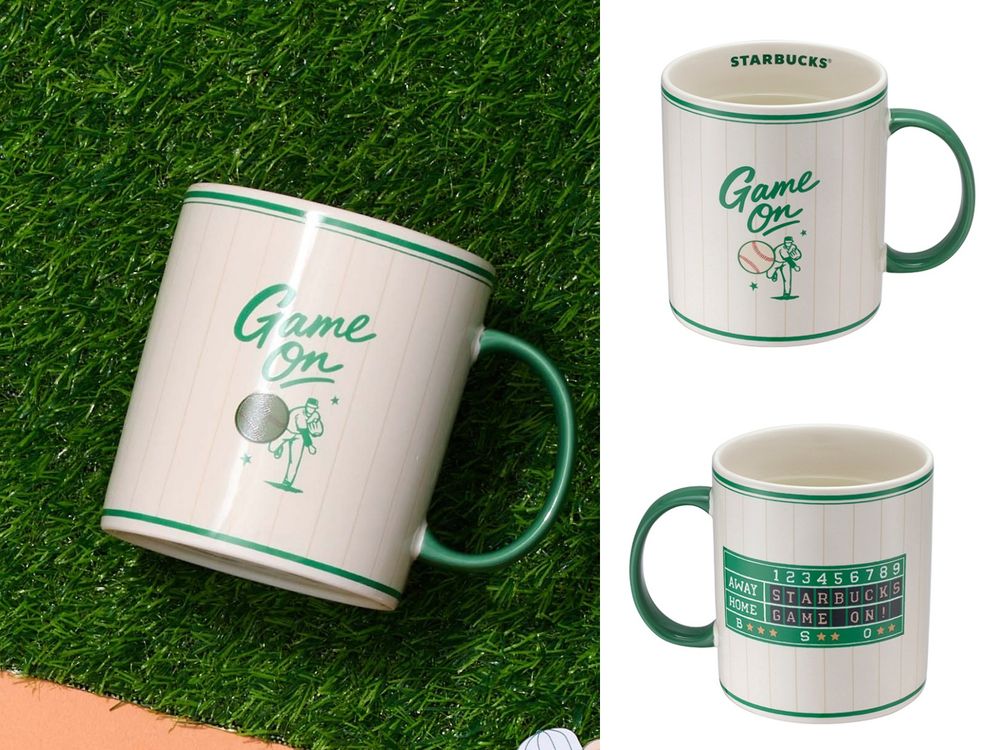 最萌WBC應援小物！星巴克「球員小熊鑰匙圈、棒球馬克杯、冷水瓶」太適合帶去看球！-5