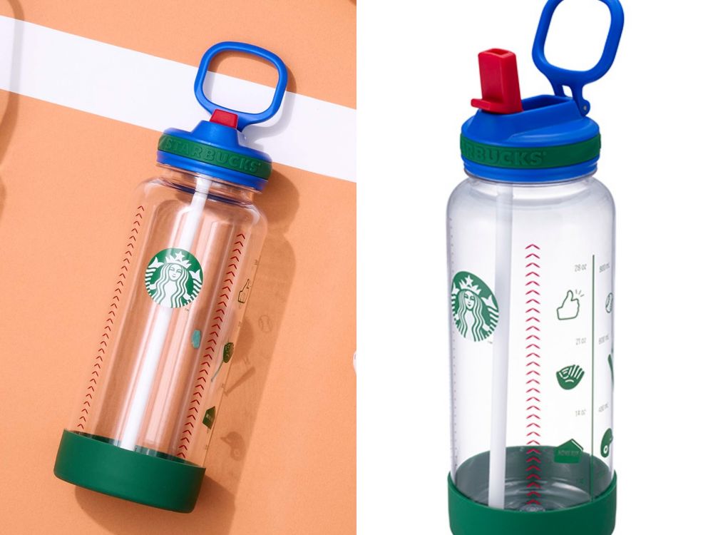 最萌WBC應援小物！星巴克「球員小熊鑰匙圈、棒球馬克杯、冷水瓶」太適合帶去看球！-6