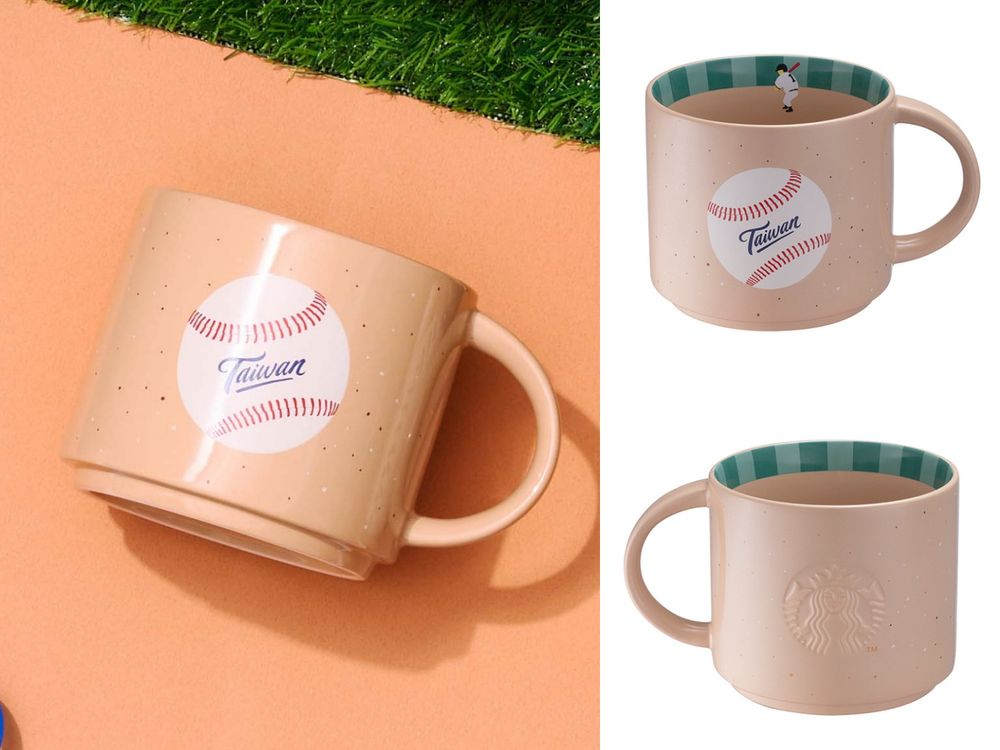 最萌WBC應援小物！星巴克「球員小熊鑰匙圈、棒球馬克杯、冷水瓶」太適合帶去看球！-4