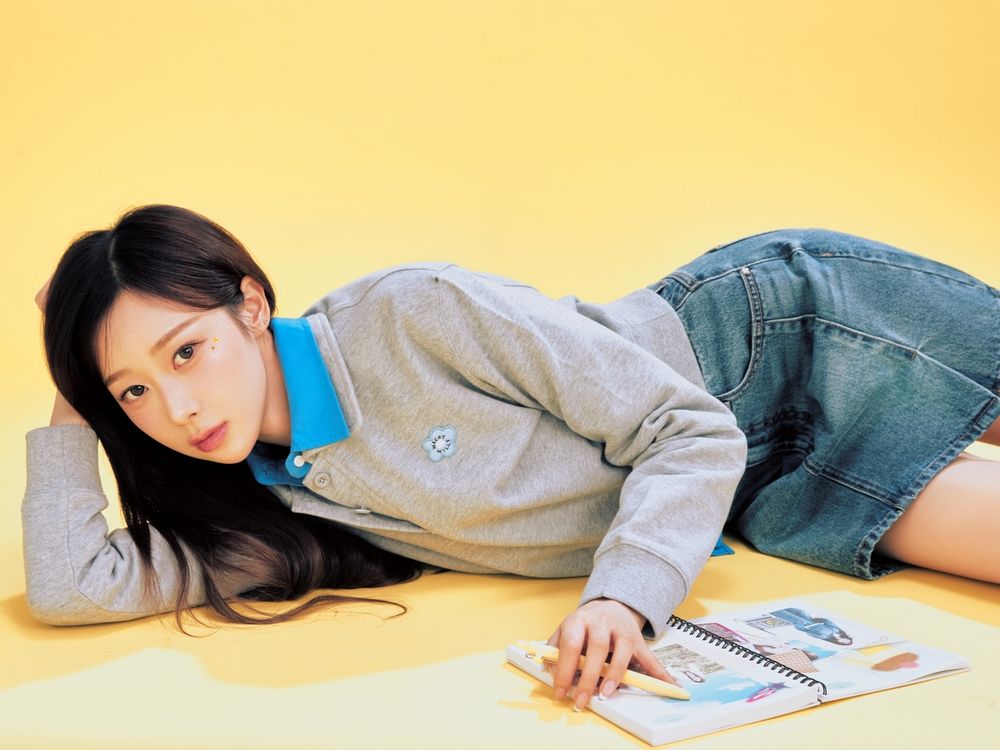 韓牌Wacky WiLLy春天新品超好看！aespa Giselle同款大學T要搶、滿額還送小卡！-2