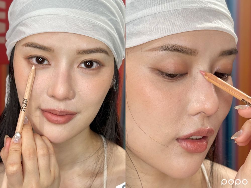 霧感裸唇趨勢回歸！MAKE UP FOR EVER全新「特霧水唇釉＋多功能彩妝筆」，兩重點打造同色系氛圍妝！-3