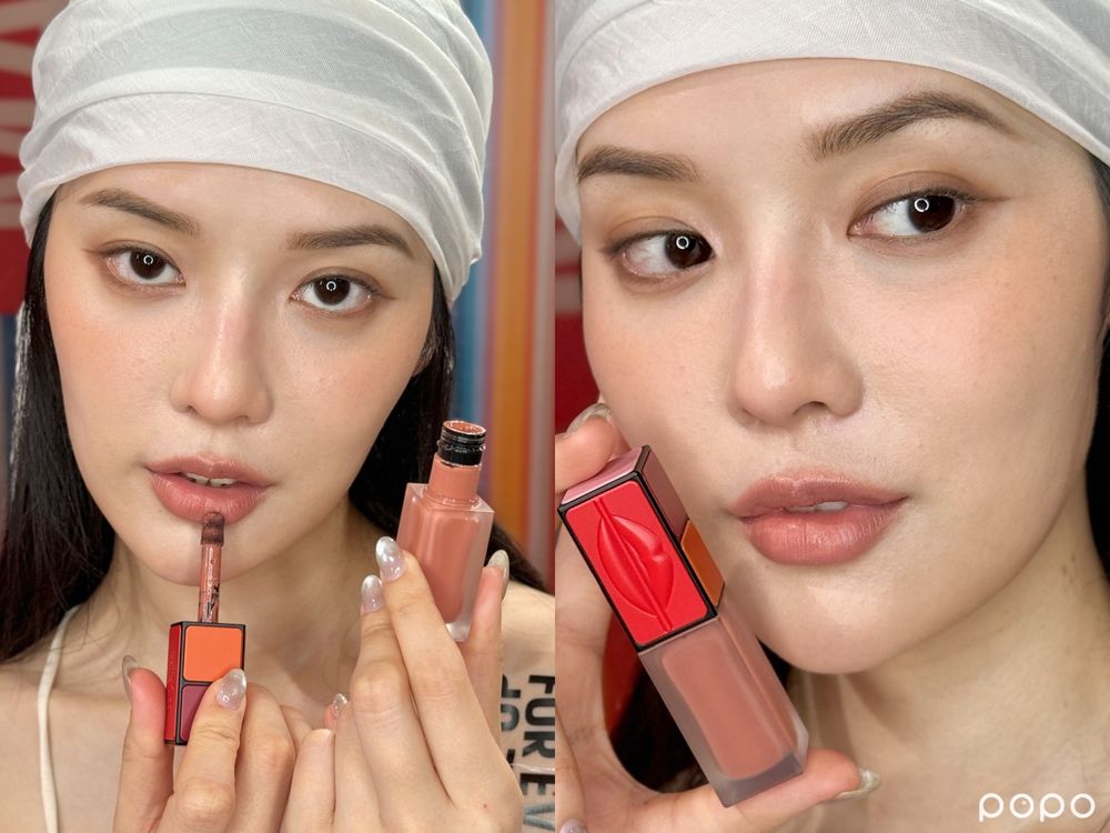 霧感裸唇趨勢回歸！MAKE UP FOR EVER全新「特霧水唇釉＋多功能彩妝筆」，兩重點打造同色系氛圍妝！-8