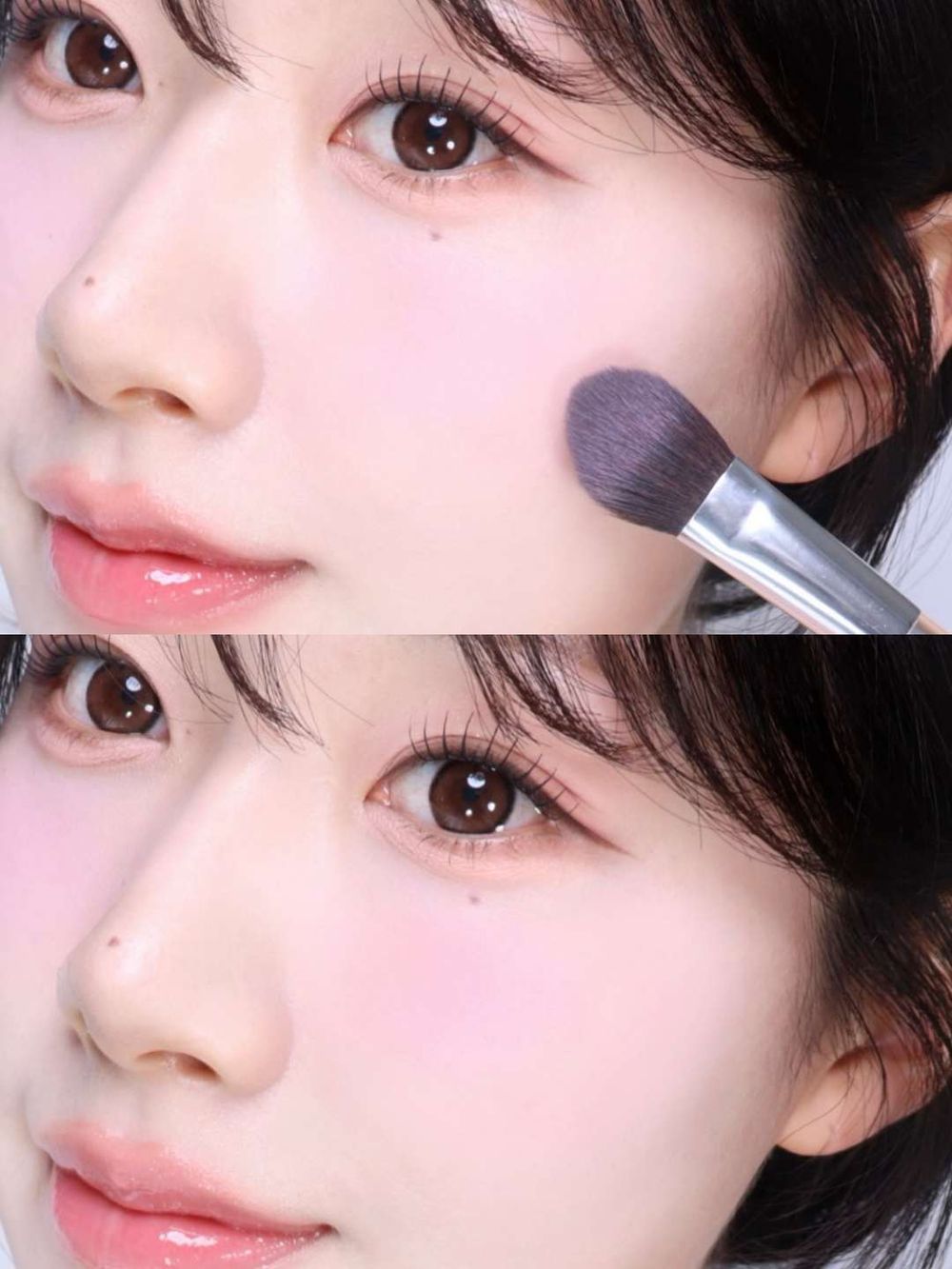 彩妝師預測！2026韓國妝容趨勢「霧感水彩妝、草莓牛奶粉色、AI感冷調紫粉妝」，三大重點打造精緻韓女氛圍妝！-13