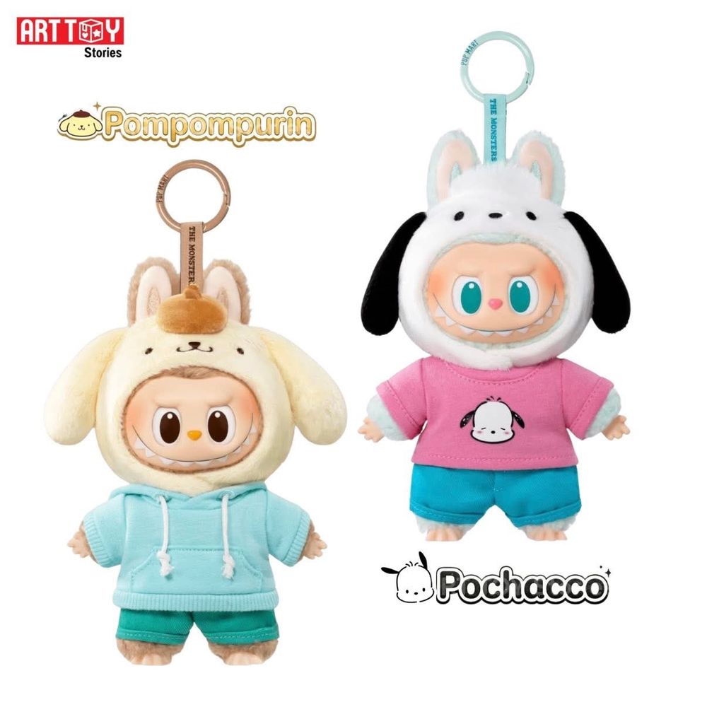 大耳狗最新必買周邊推薦！超可愛「LABUBU大耳狗聯名吊飾、泳裝大耳狗玩偶」存心掏空錢包！-3