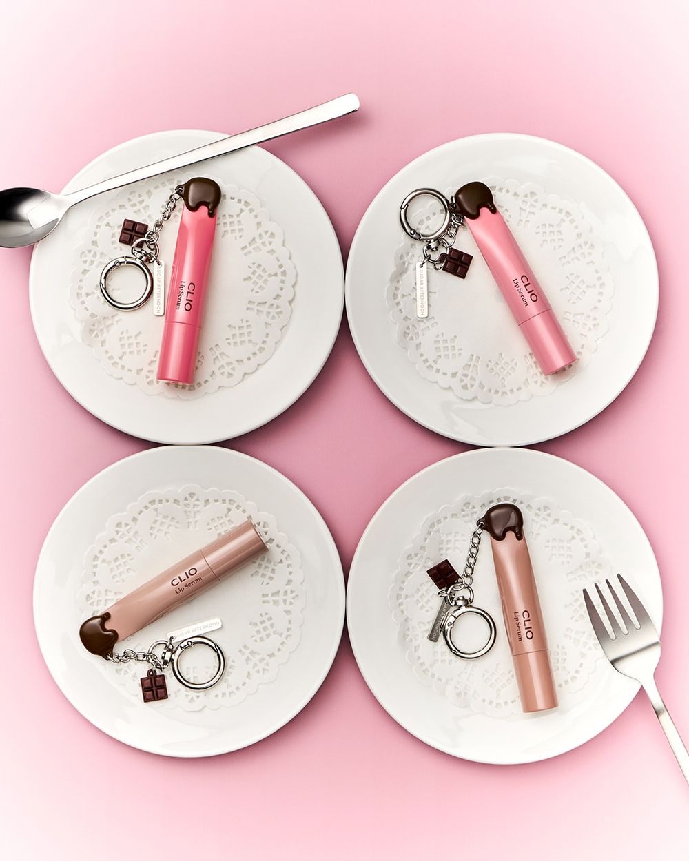 那支韓女瘋搶的唇蜜出新色了！CLIO「吊飾潤唇精華」低飽和巧克力色系登場，一抹讓雙唇比甜點更柔軟誘人！-8