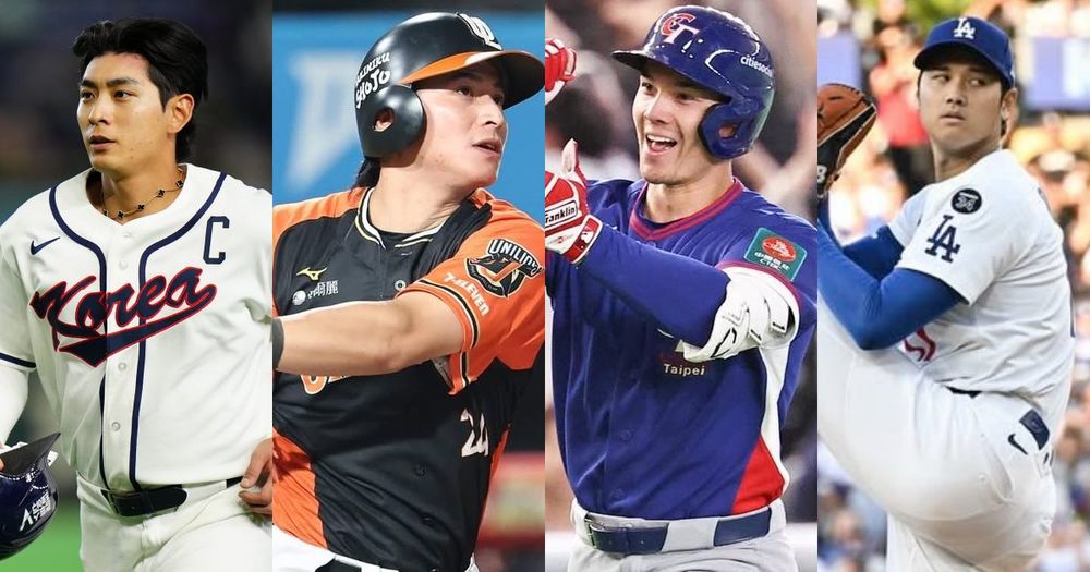 2026年WBC經典賽「四大顏值擔當」男神！陳傑憲、費仔台灣雙門面、韓國隊長李政厚根本韓星等級！-1