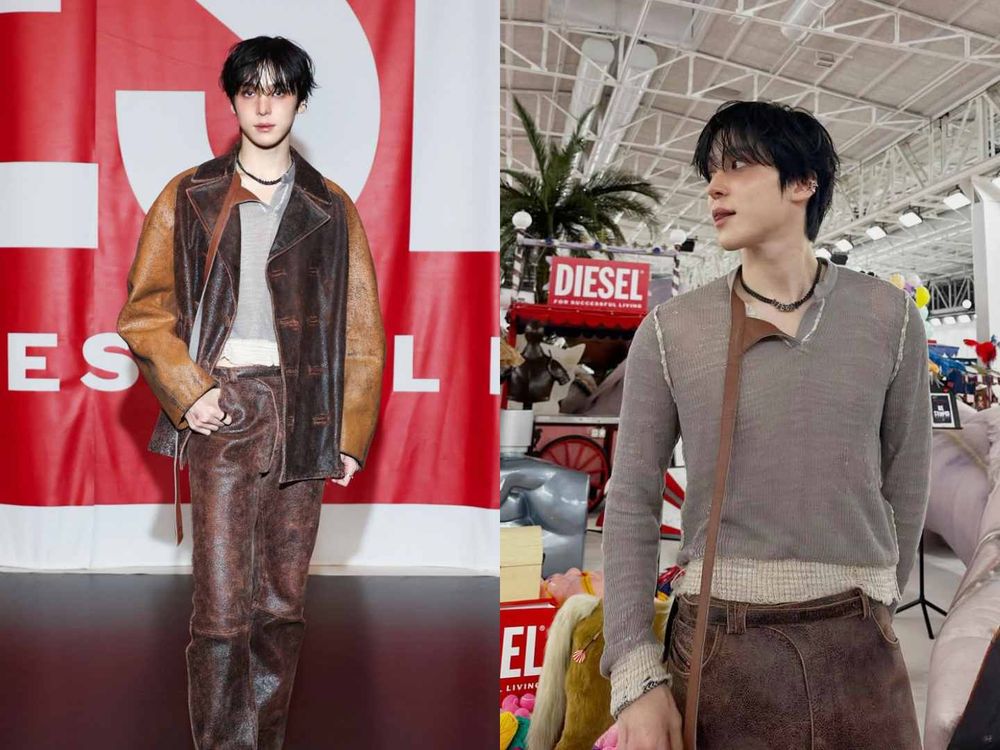 ATINY要瘋了！惡魔系男團ATEEZ席捲時裝週！崔傘「禁慾霸總」回歸、友榮首登PRADA！-2