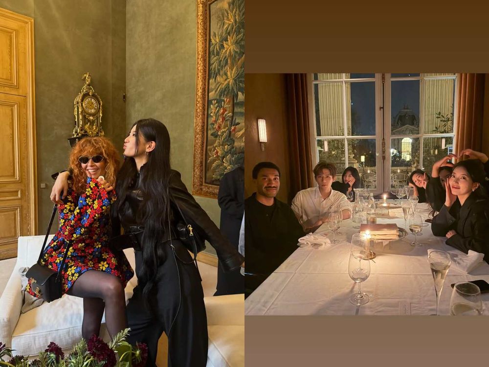 還得是國民初戀！CELINE大秀女神「秀智」狀態好到在發光！同框王安宇、孫千，連生圖都無敵！-9